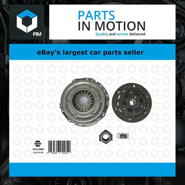 Clutch kit fits renault kangoo 1.2 180mm napa 302050453r 302055852r 6001545435