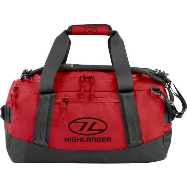 Highlander Hauler Duffel 30L: Red Colour: Red