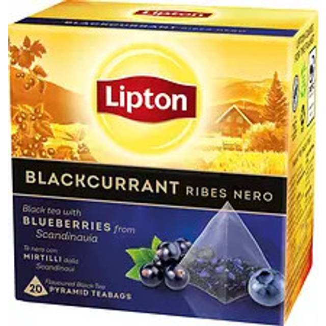 Lipton Svart Te Blackcurrant 20 st - Multi