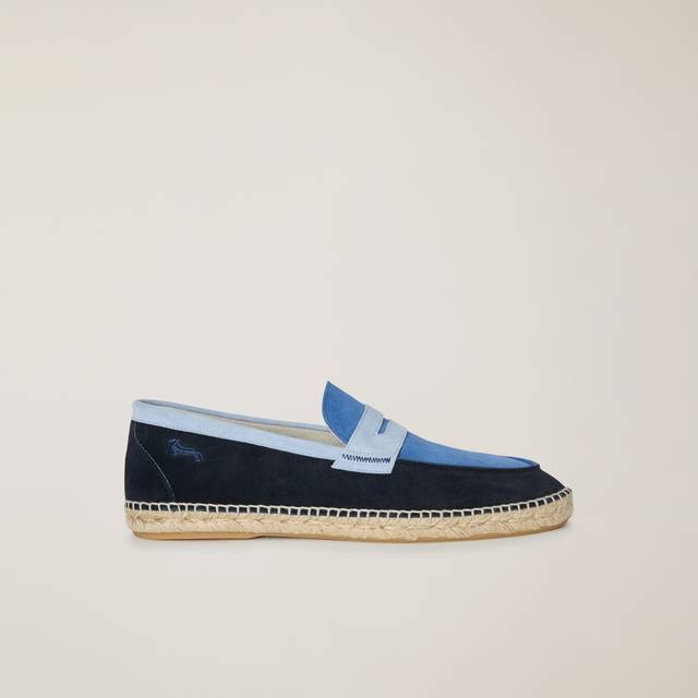 Harmont&Blaine - Vento espadrilles, Blue/Light Blue, Size: 45