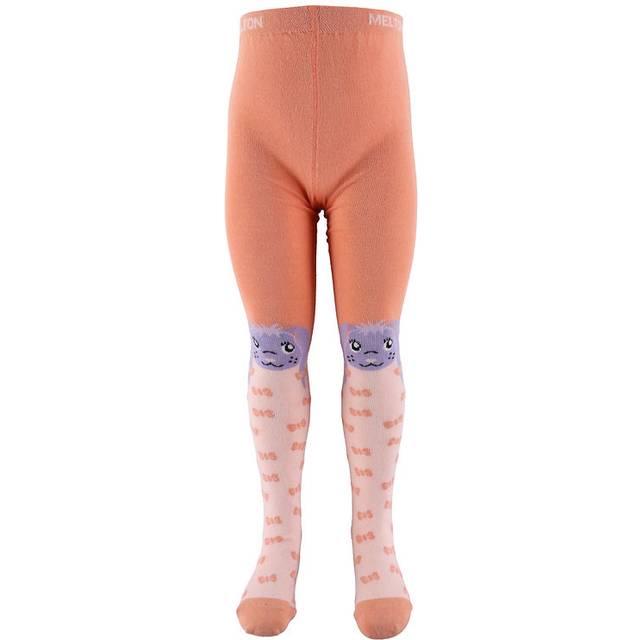 Melton Rabbit Tights Stl. 104 fepojkar - Strumpbyxor Från Magasin - Peach Pink (104)