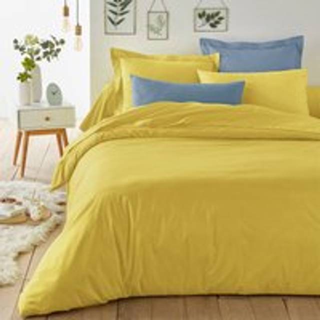 Scenario Plain Polycotton Duvet Cover - beige - SUPERKING (260X240cm)