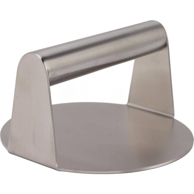 Stainless Steel Burger Press Professional Manual Adjustable Prevents Stick Grill Press for Beef