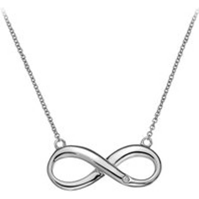 Hot Diamonds Fresh Infinity Sterling Silver Necklace - Silver