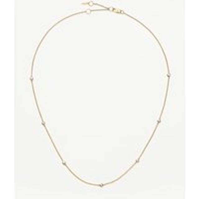 Fine Floating Diamond Necklace | 14ct Solid Gold