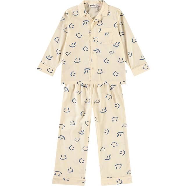 Molo Lex Pyjamas Happy White | Beige | 152 cm