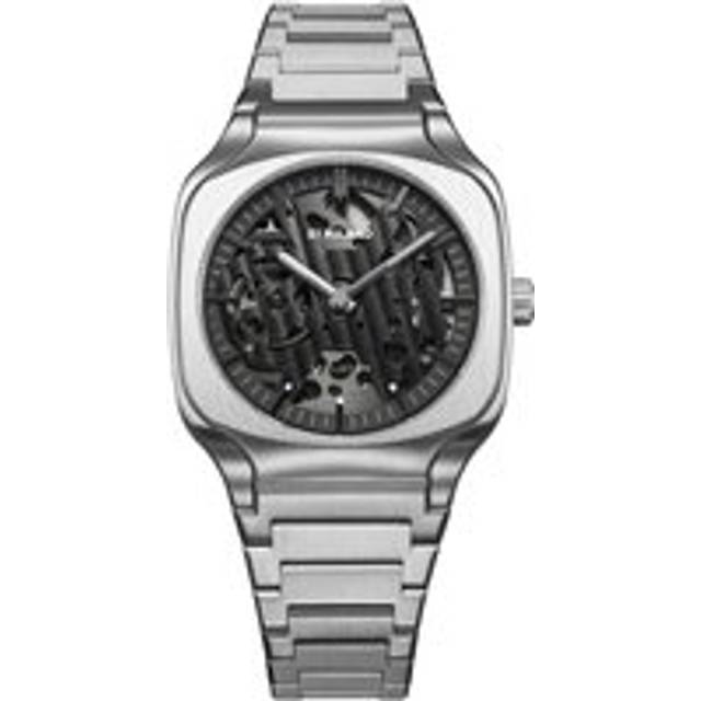 D1 Milano Square Skeleton Grey Depth Watch