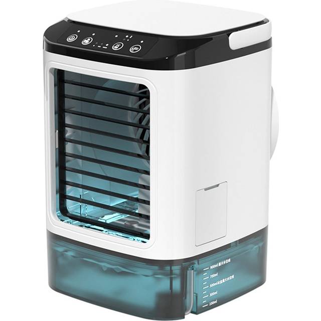 Evaporative Air Cooler Swamp Cooler Portable Air Conditioner Fan 3 Wind Speed for Home