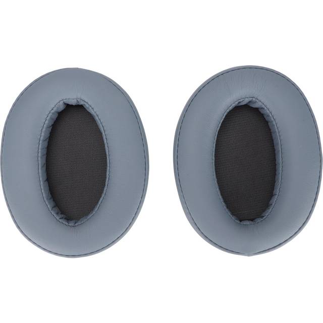 Ear Pads Soft Protein Leather Replacement Memory Foam Ear Cushions Cover for WHH910N Headsets(Blue ) blå