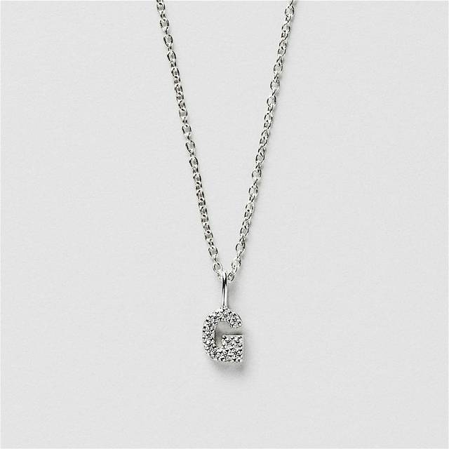 G Sparkle Bokstav Halsband