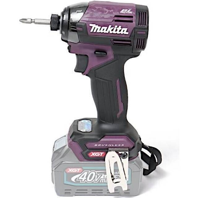 Makita Td002gzap Rechargeable Impact Driver 40vmax Brushless Purple Body Only