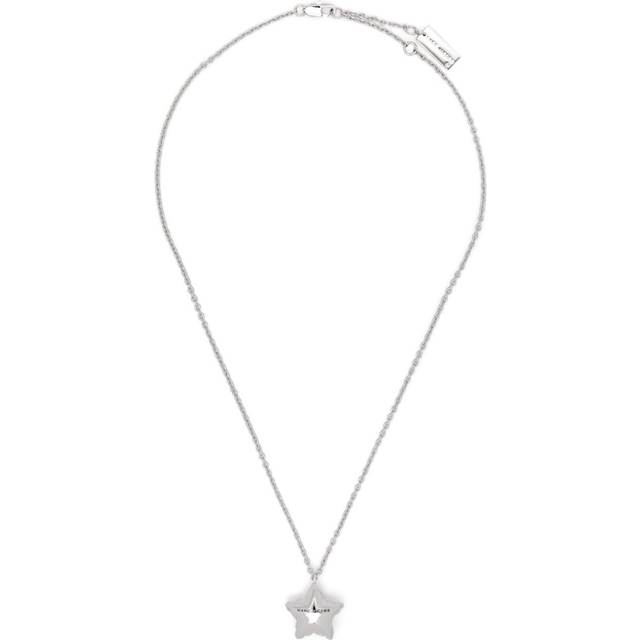 Marc Jacobs - Balloon Star necklace - women - Cubic Zirconia/Brass - One Size - Silver
