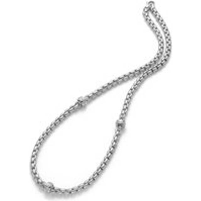 Fope Flex'It Eka 18ct White Gold 0.53ct Diamond Necklace