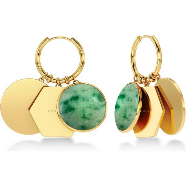 EDBLAD Insignia Hoops Multi |Guld |One Size