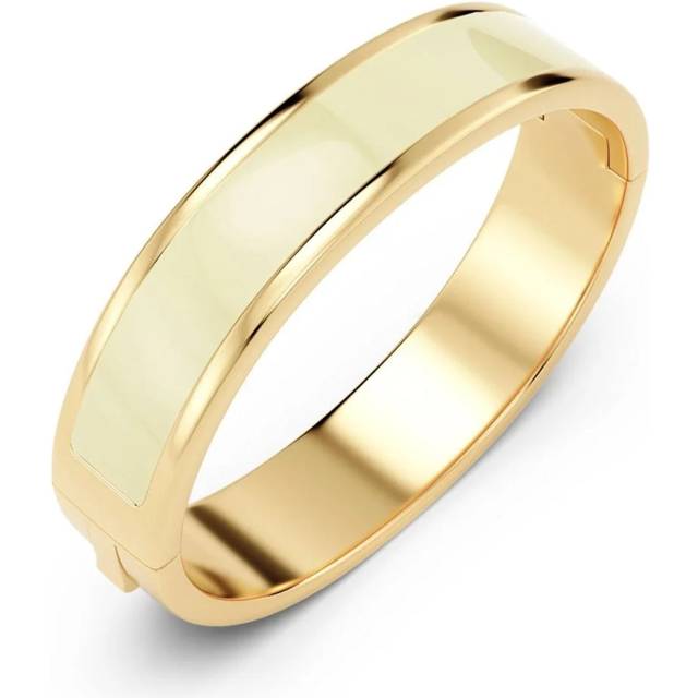 Edblad Frame bangle white g Accessoarer GOLD Dam S