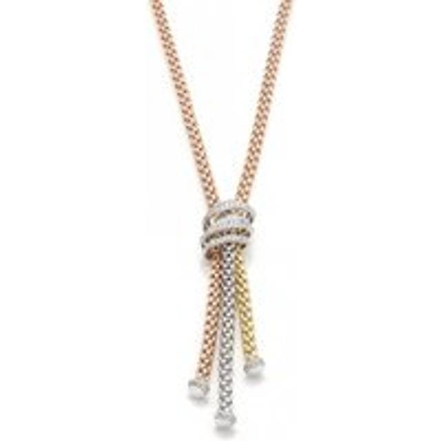 Fope MiaLuce 18ct Rose Gold 1.63ct Diamond Necklace