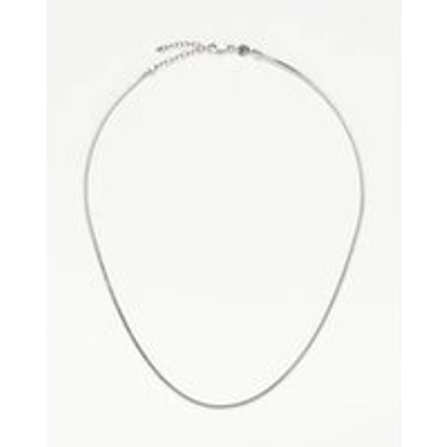 Lucy Williams Short Square Snake Chain Necklace
