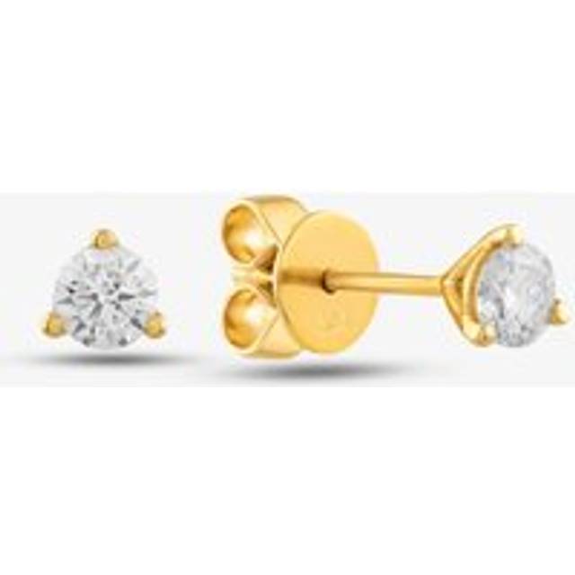 14ct Yellow Gold 0.40ct Brilliant Cut Diamond Stud Earrings EC39106KY14DD (X2)