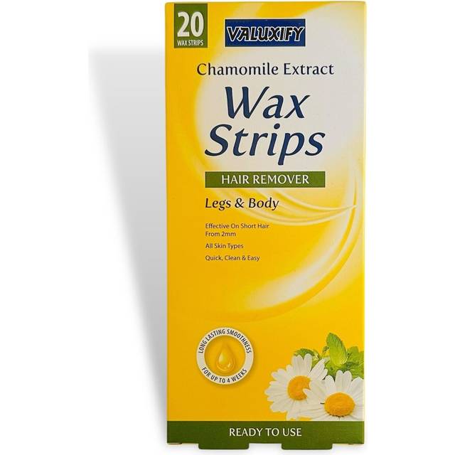 Beauty Formulas Wax Strips Legs & Body Chamomile