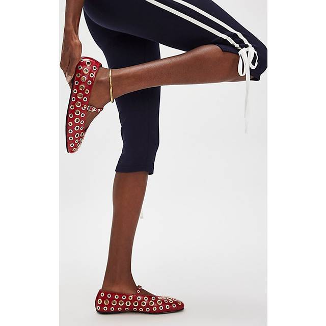 Italian Summer Mary Janes by Jeffrey Campbell in Red Gold Silver, Size: US 8.5