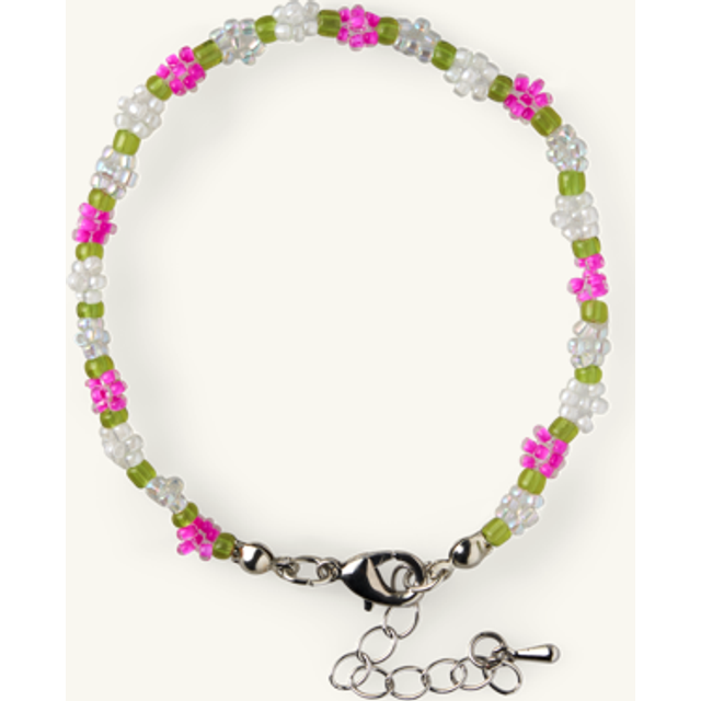 Beaded bracelet | Cherry Red | Søstrene Grene