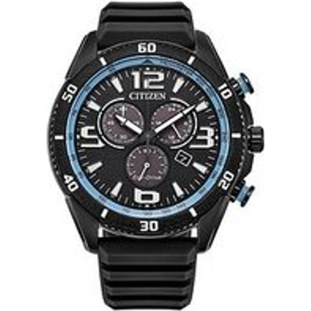 Citizen Gents Eco-Drive Sport Chronograph, Black, Men