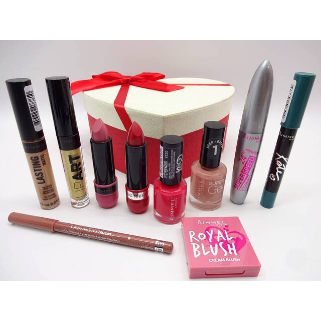 Rimmel london 10pc beauty box gift set for her