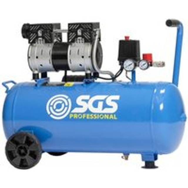 SGS Pro Super Silent 50L Air Compressor - 1HP 4.5CFM