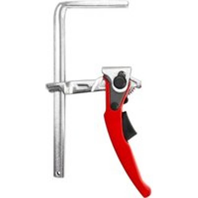 Alwaysh - Ratchet Table Clamp, Quick Release Clamp with 160mm' Capacity and 60mm' Throat Depth for Sanding and Cutting, 1 Piece