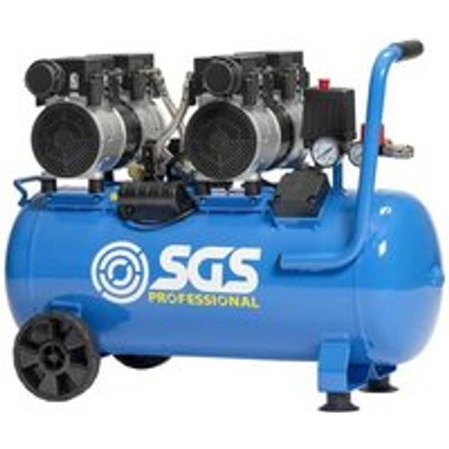 SGS Pro Super Silent 50L Air Compressor - 2HP 9CFM