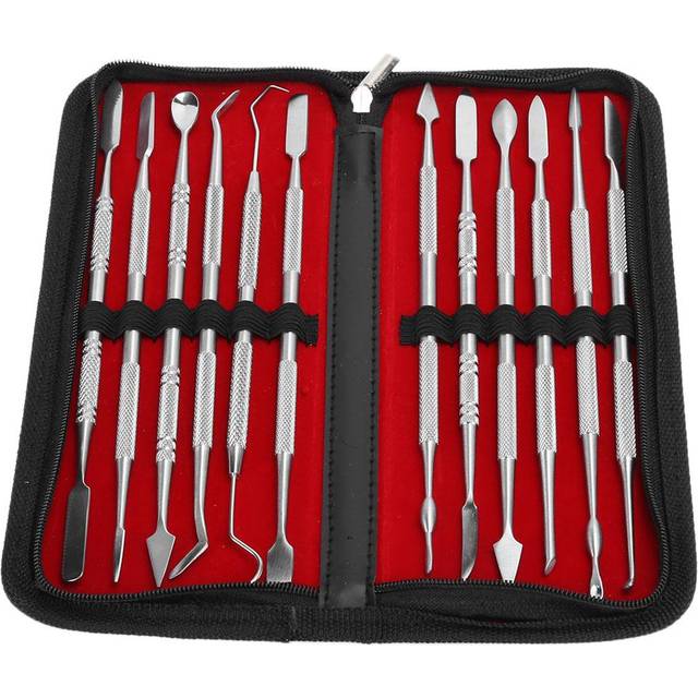 Wax Carvers Set Double Ended Stainless Steel Polymer Pottery Clay Carving Tool