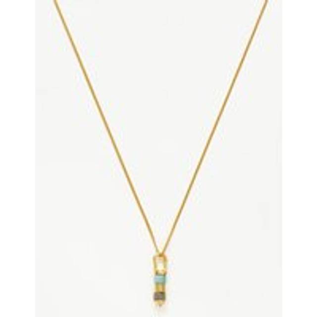 Abacus Beaded Spinning Pendant Necklace | 18ct Recycled Gold Vermeil on Recycled Sterling Silver