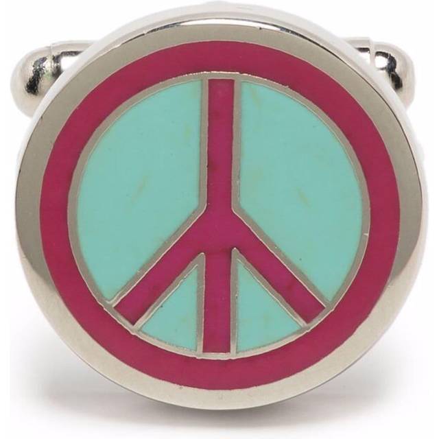 PAUL SMITH peace enamel cufflinks - U (U)