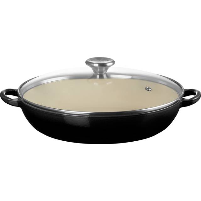 Le Creuset - Buffétgryta med glaslock 30 cm 3,5 L Black