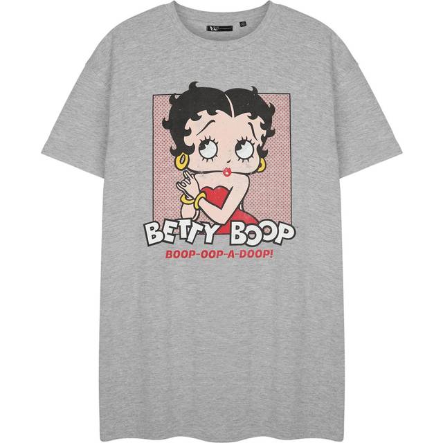 Betty Boop Womens/Ladies Oop-A-Doop Short-Sleeved Nightdress