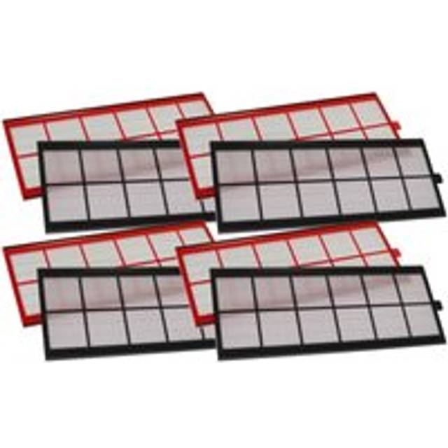Vhbw - Air Filter Set Replacement for Zehnder 400100084 for Ventilation Devices - G4 / F7 8-Part Kit, 50 x 17 x 1 cm Red Black White