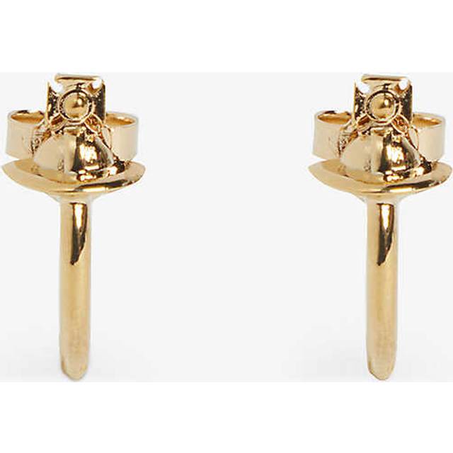 Vivienne Westwood Jewellery Womens Gold Vera Small Hoop Earrings 20mm - GOLD