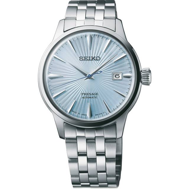 Seiko Presage Automatic SRPE19J1 - Herr - 40 mm - Analogt - Automatiskt - Hardlex Mineralglas - Blue (20 mm)
