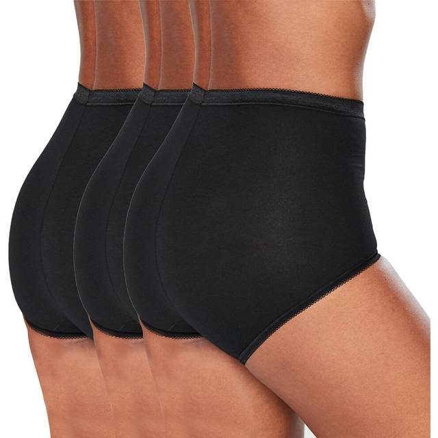 3 pack womens ladies brief underwear knicker cotton panties maternity high waist