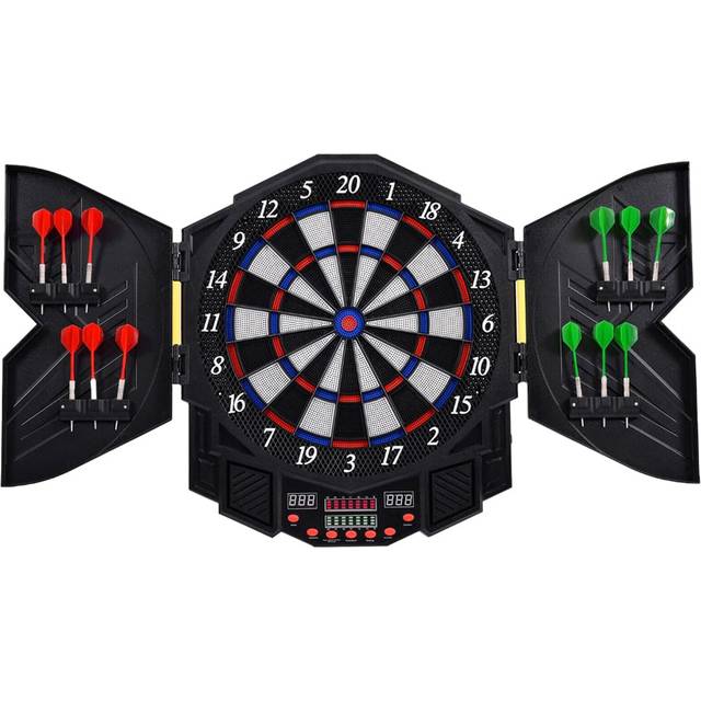 LED Dart Board with 216 Variations 12 Darts Included
