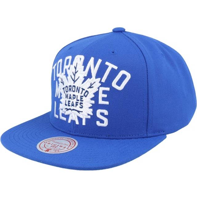 Mitchell & Ness - NHL Blå snapback Keps - Toronto Maple Leafs Full Frontal Blue Snapback @ Hatstore