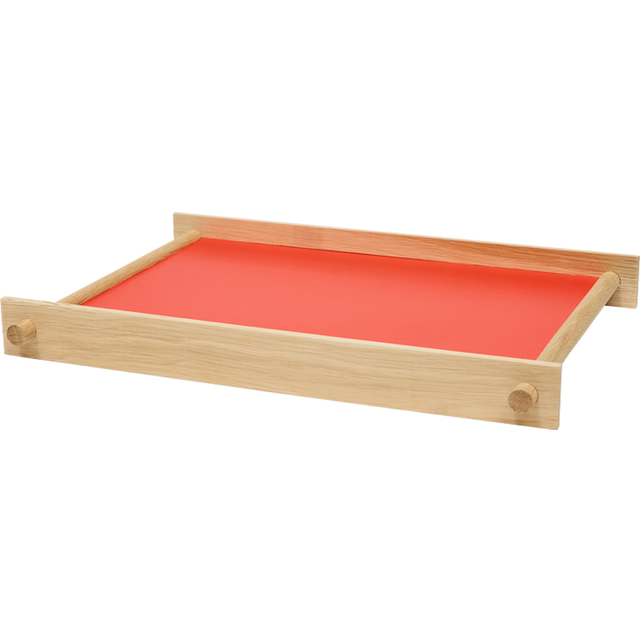 OYOY Pieni tray large 34x46 cm Cherry Red