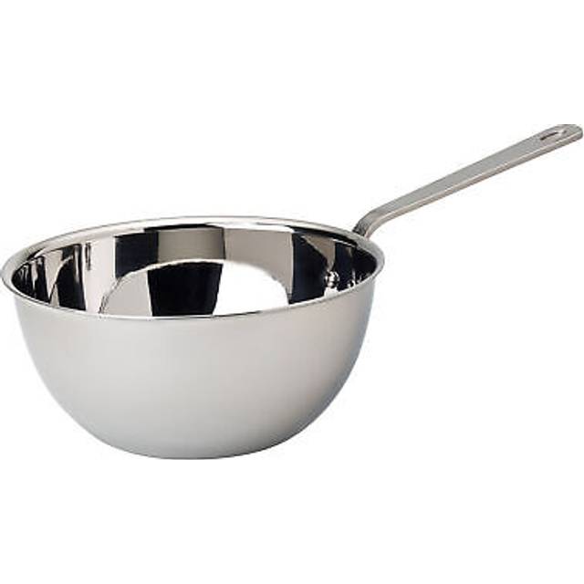 4.5" / 5.5" stainless steel curry balti dish pan/wok serving food presentation
