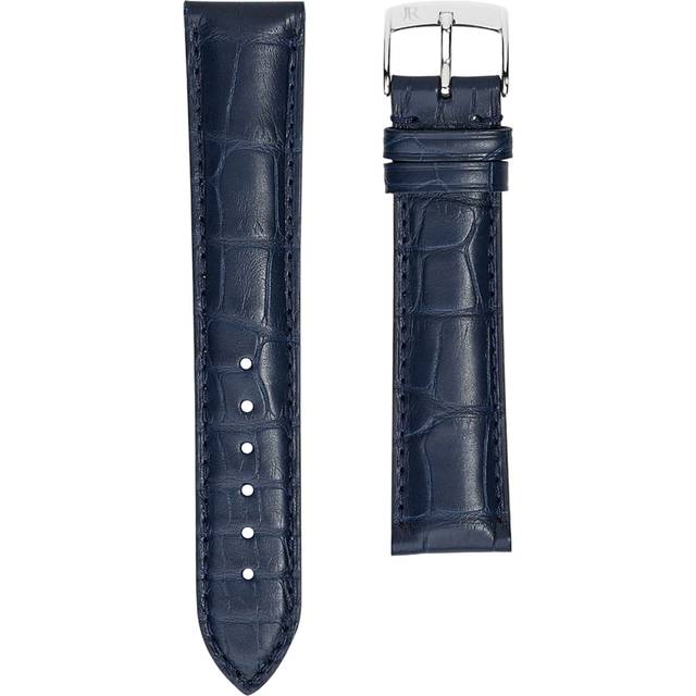 Jean Rousseau Alligator Classic 3.5 Watch Strap - Blue - L