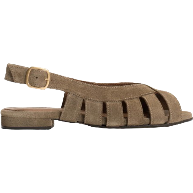 Anonymous Copenhagen - Sophie 20 Calf suede - Sandaler - Mushroom - 37