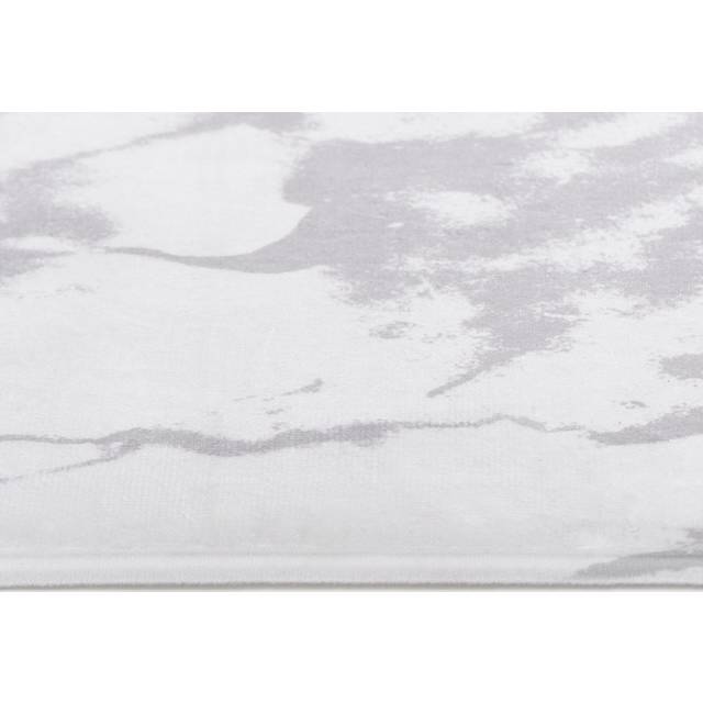 OHS Marble Print Bath Mat - Grey