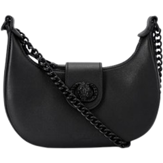 Kurt Geiger London Small Chelsea Drench Hobo Bag Black Cross Body Bag
