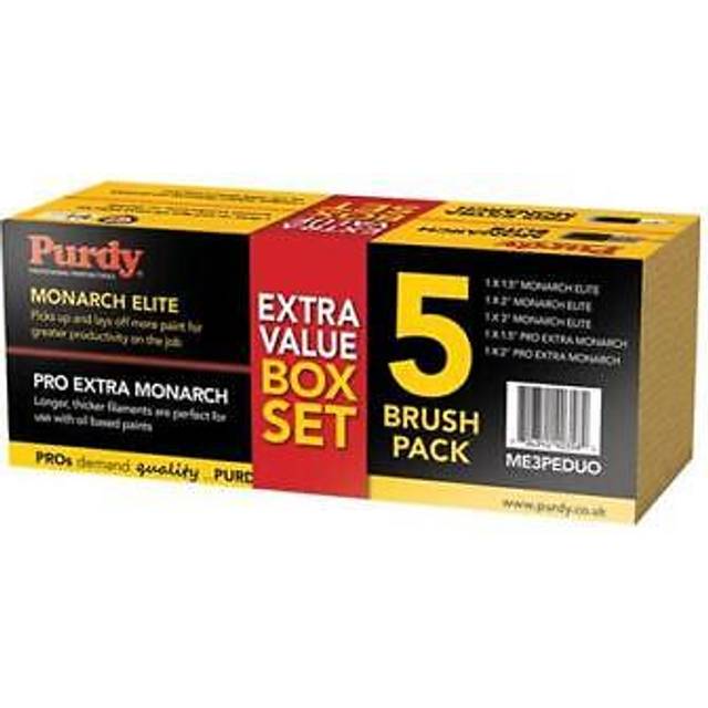 Purdy monarch elite & pro extra (5) piece set (me3peduo) purdy quality