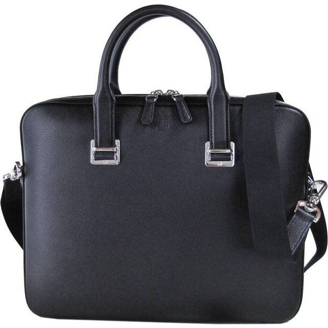 Dunhill Black Cadogan Slim Single Document Case (Size 36 x 28 x 5 cm)