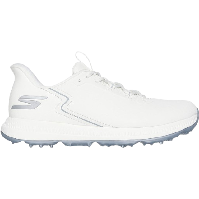 Skechers Go Golf Elite 6 Ladies Spikeless Waterproof Shoes - White White / 4